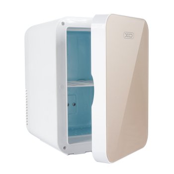 Auto ledusskapis XO CZ002 pārnēsājams mini ledusskapis dzērieniem, bēšs