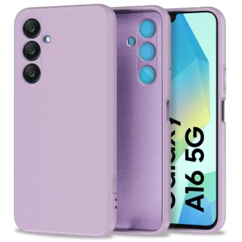 Samsung Galaxy A16 4G / 5G ( SM-A166 / SM-A165 ) Tech-Protect Icon Case Cover, Purple | Telefona Vāciņš Maciņš...