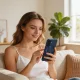 Tech-Protect MagFlex MagSafe vāciņš priekš Samsung Galaxy A57 5G, caurspīdīgs zils