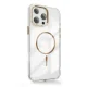Чехол Clear Thin Mag для iPhone 17 Air 6.6\", золотой