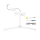 LED sienas lampa spogulim 40cm 12W 4000K, balta