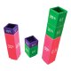 Matemātikas kubi ar daļskaitļu simboliem un procentiem Learning Resources LER 2509 | Fraction Tower Equivalency Cubes