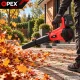 Akumulatora lapu pūtējs OPEX Tools OPX28023, 21V, 2x 5.0Ah