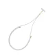 Aksesuāri Balts (zelta) - 3mk EasyClip | Accessories White (gold)