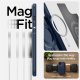Spigen iPhone 15 Plus vāciņš Mag Armor MagSafe, zils