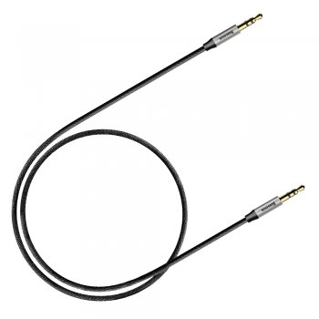 Baseus Yiven Audio (Aux to Aux) Cable M30 0,5 m, Silver-black | Mini-Jack vads kabelis