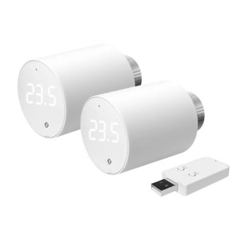 Shelly BLU TRV Termostatiskā galva 2 gab. + Vadības bloks WiFi/Bluetooth