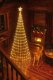 Outdoor LED Christmas Tree Cone Light with Star, 180 cm, Warm White