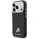 Karl Lagerfeld Karl & Choupette Head Pins Saffiano MagSafe чехол для iPhone 17 Pro – чёрный