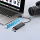 Orico PAPW3AT-U3 USB Hub with 3x USB-A 3.0 and microSD/SD Card Reader, 1m, Black