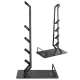 Maclean MC-905 Universal Cordless Vacuum Cleaner Stand, Black