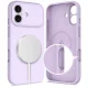 Tech-Protect Silicone MagSafe Case for iPhone 17 - Purple