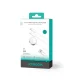 Joyroom S-IW008 trīs vienā magnētiskais lādētāja kabelis USB-A - Lightning/USB-C 1.2m baltas