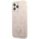 Guess 4G Triangle Logo Cardslot vāciņš iPhone 13 / 13 Pro - Rozā