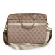 Сумка для ноутбука Guess 4G Uptown 15\" / 16\", коричневая