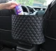 Автомобильный органайзер на передние сиденья, 39x27x12 см, черный