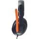 Logitech Zone Learn Wired Over-Ear Headset for Students, Blue/Orange