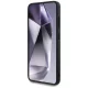 Чехол Mercedes Leather Contrasted Blue MagSafe для Samsung Galaxy S25, Черный