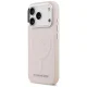 Чехол MagSafe Karl Lagerfeld Initial & Metal Logo для iPhone 17 Pro Max — розовый