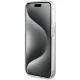 Guess iPhone 15 Pro Case IML 4G Gold Stripe, Black