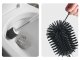 Silikona Tualetes Birste, Balts/Pelēks | Silicone Toilet Brush