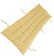 Mīksts spilvens dārza sauļošanās krēslam 165 cm, bēšs