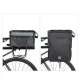 Rockbros A30 ROAD TO SKY saliekama velosipēda bagāžnieka soma 15-30L, pelēka
