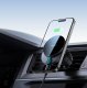 Joyroom JR-ZS409 Magnetic Car Holder with 15W Wireless Charger, Black