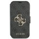 Guess 4G Big Metal Logo atverams vāciņš iPhone 13 Pro Max, pelēks