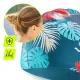 Силиконовая шапочка для плавания TSUNAMI LEAFS для длинных волос