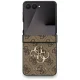 Чехол Guess Big 4G Logo Classic Logo для Samsung Galaxy Z Flip7 коричневый