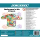 Kruzzel Waterproof Kids Apron 4-6 Years, Multicolored