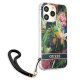 Apple iPhone 13 Pro Max 6.7\'\' Guess Flower Strap Case Cover (GUHCP13XHFLSB), Blue | Telefona Maciņš Vāks Apvalks...