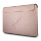 Guess Saffiano Script Sleeve for 13\" Laptop, Pink