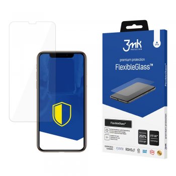 3MK Apple iPhone Xs Lokāms Aizsargstikls Telefonam | Flexiable Tempered Glass Screen Protector
