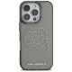 Karl Lagerfeld IML Rhinestones Karl Head Case for iPhone 16 Pro, Black