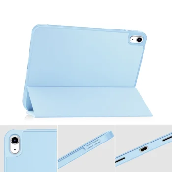 Чехол-книжка Tech-Protect для iPad 10.9" 2022 SC Pen, светло-голубой