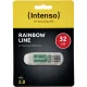 USB-флешка Intenso Rainbow Line 32 ГБ USB 2.0, прозрачная