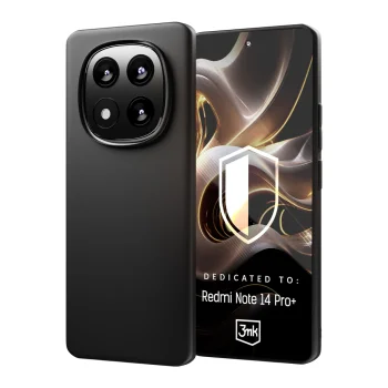 Чехол 3Mk Protection Matt Case для Xiaomi Redmi Note 14 Pro+ Black