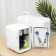 Piknika Pludmales Automašīnas Mini Ledusskapis Dzesēšanas Kārba Kaste 220V/12V, 4L, Balts | Picnic Beach Cooling...