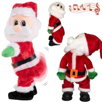 Twerking Santa Claus Funny Dancing and Singing Christmas Decoration