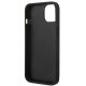 Ferrari iPhone 14 Plus Case On Track Stripe Carbon, Black