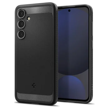 Чехол Spigen Rugged Armor для Samsung Galaxy S24 FE, черный