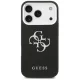 Guess Grained Big 4G Classic Logo vāciņš iPhone 17 Pro - melns