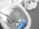 2x Silikona Tualetes Birstes, Balts/Pelēks | Silicone WC Toilet Brush