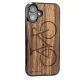Bewood koka futrālis iPhone 16 Plus BIKE LIMBA | Wooden Case for