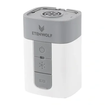 Elektriskais sūknis Etenwolf AIR 5 Pro, 10 400 mAh, 720 l/min, ar lukturi, balts