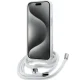 Karl Lagerfeld iPhone 15 / 14 / 13 Case IML Choupette Head & Cord MagSafe, Transparent