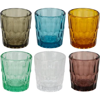 Guzzini VANITY stikla šotu glāzīšu komplekts, 6 gab., 66 ml