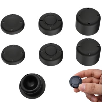 Džoistiku uzlikas Nintendo Switch 2 analogajām svirām 6 gabali, melns